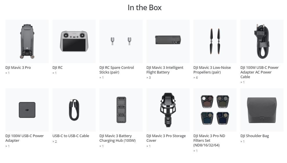 DJI - Mavic 3 Pro Fly More Combo (DJI RC)
