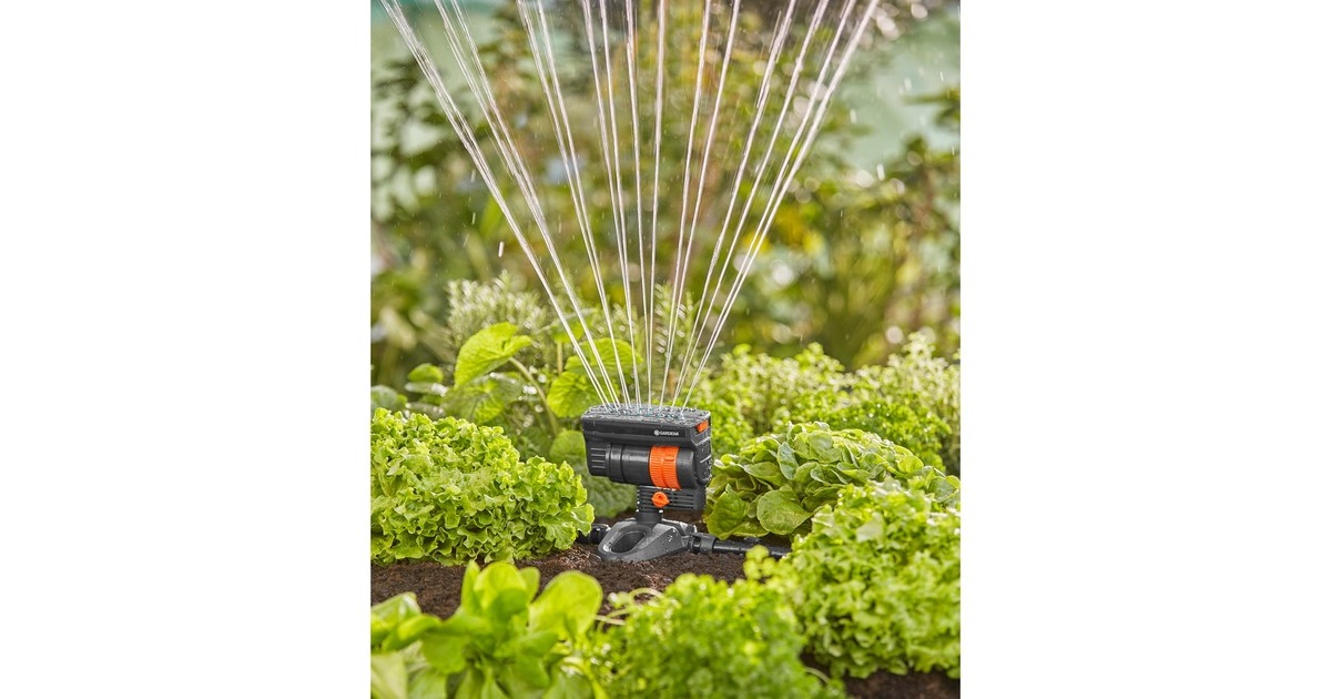 GARDENAMicro-Drip-System Zwenksproeier OS 90 sproeier  (Donkergrijs/oranje)