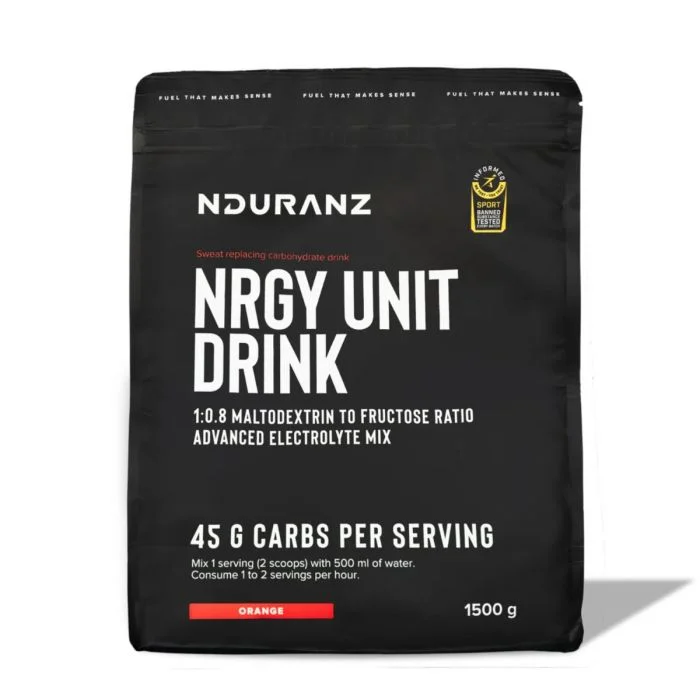 Nduranz Unisex Energi-pulver Nrgy Unit Drink - 1500 g Hvid