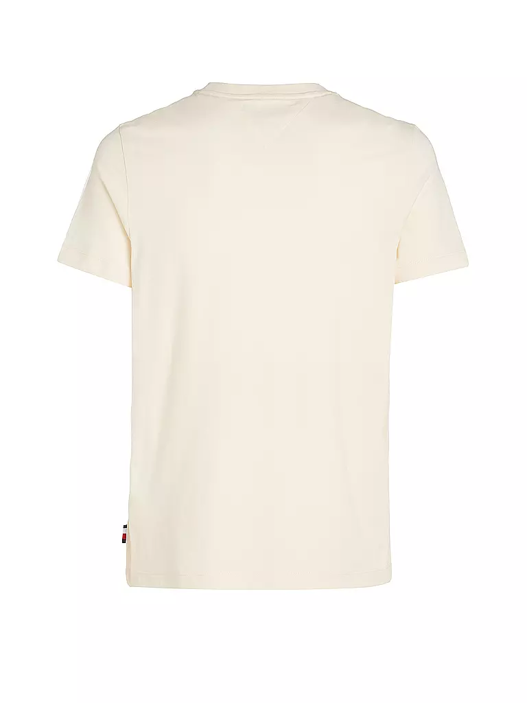 TOMMY HILFIGER T-Shirt Slim Fit beige