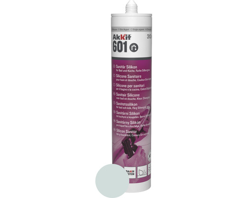 Akkit 601 Sanitair Siliconen Zilvergrijs 310 ml