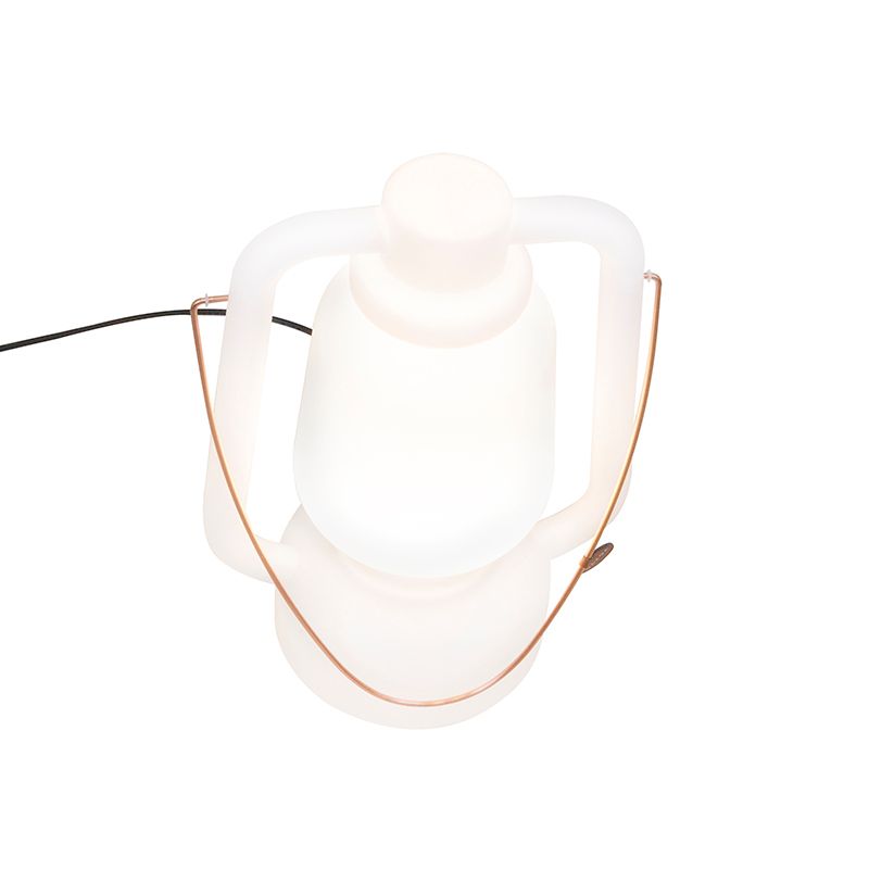 Vloerlamp wit 51 cm IP44 - Storm Large