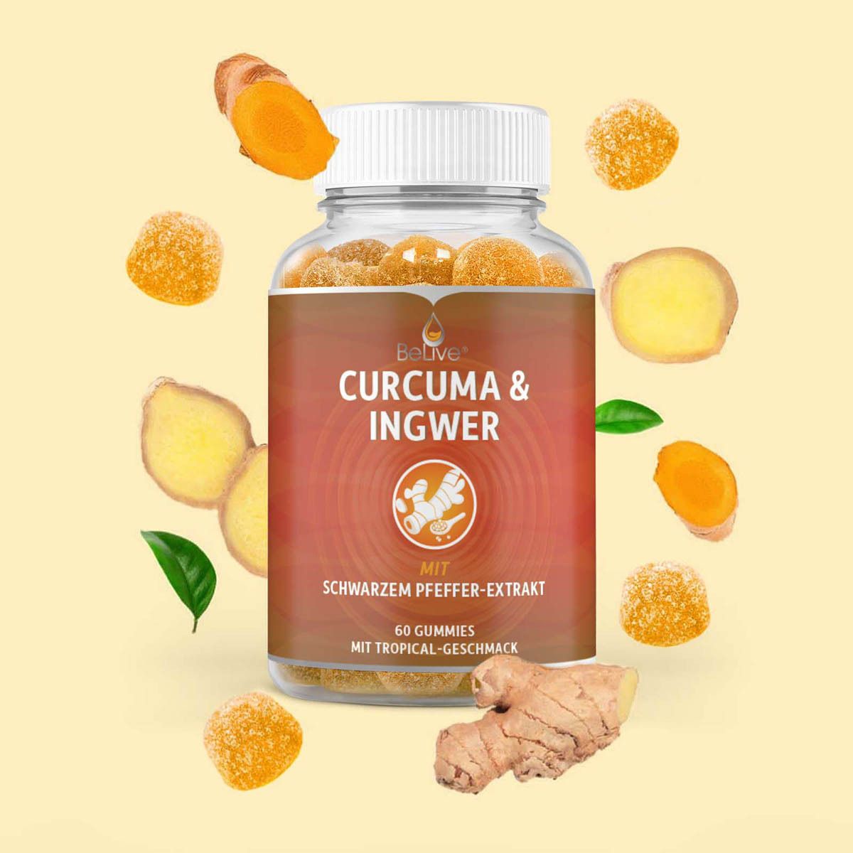 BeLive® CURCUMA & INGWER