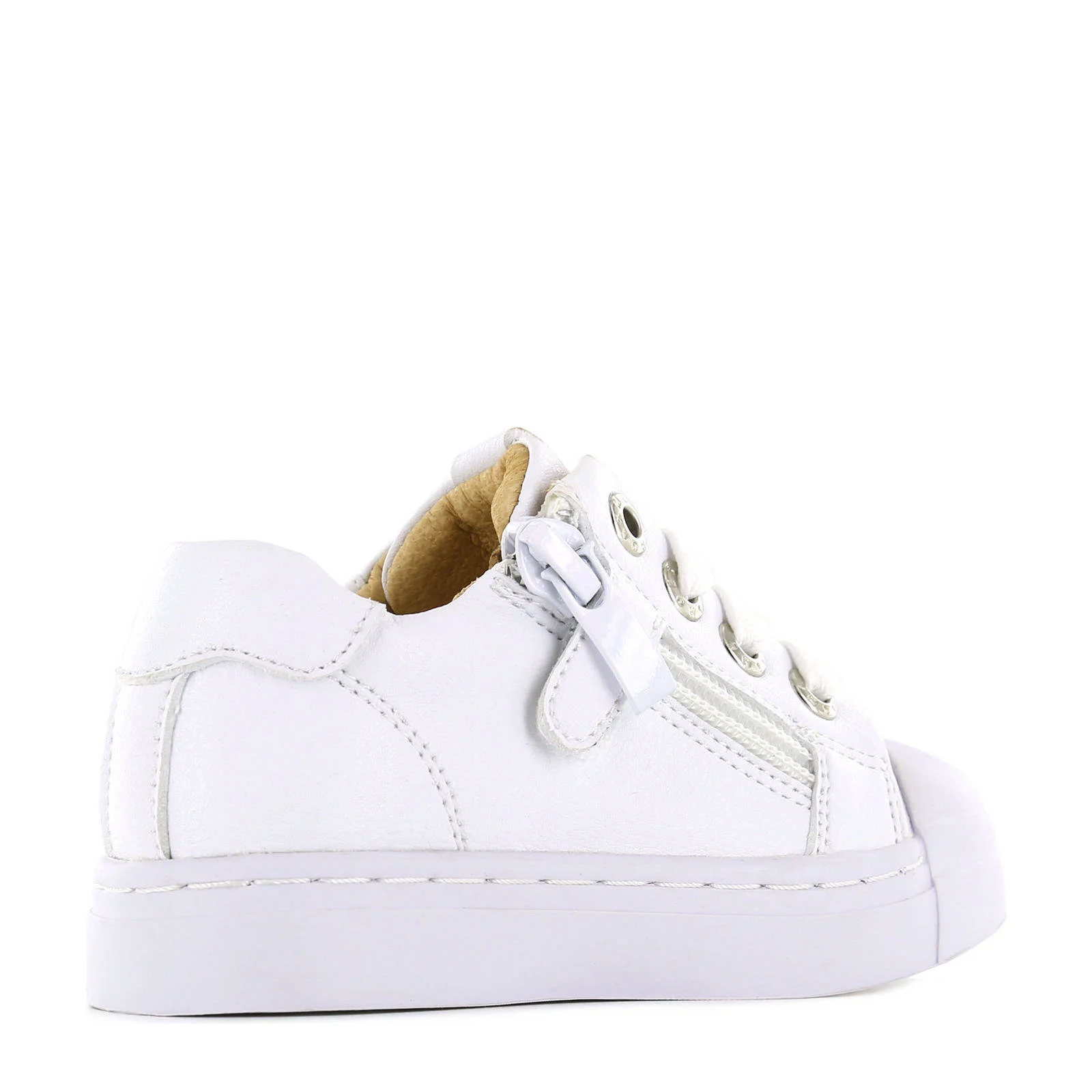 Shoesme SH21S001-J  leren sneakers wit