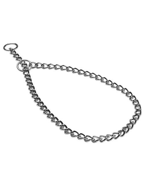 Adori Halsketting Extra Grof Chroom - Hondenhalsband