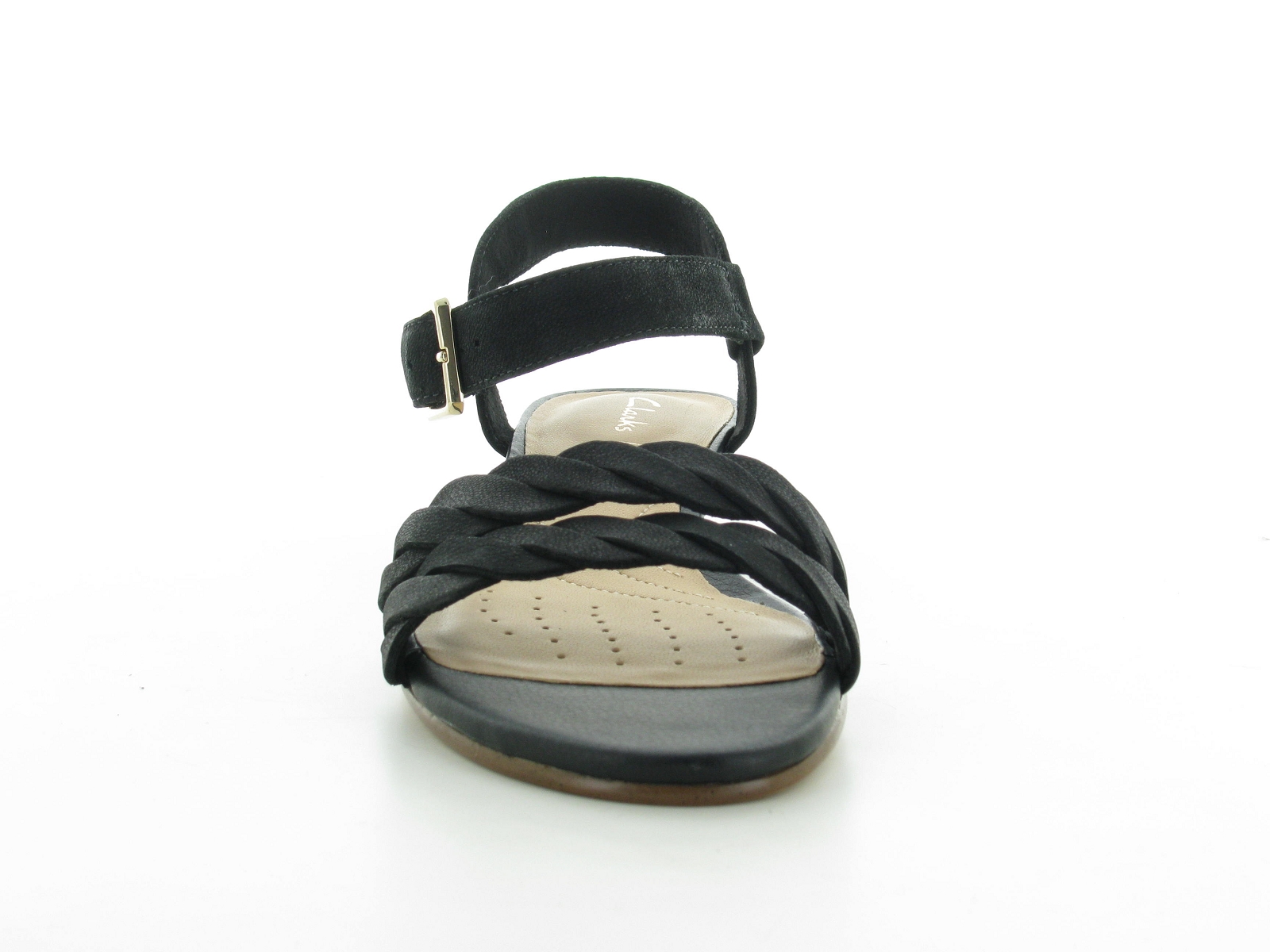 Clarks-MENA BLOSSOM Cuir Velours Noir