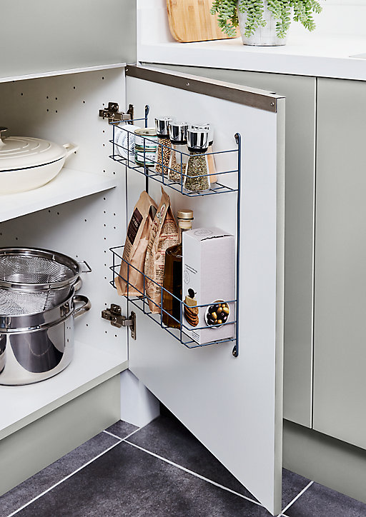 Etagère de porte GoodHome Datil, 2 niveaux