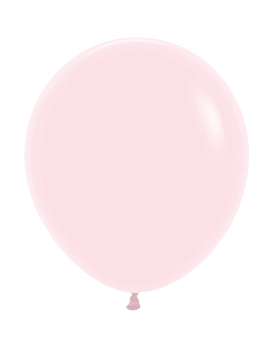 Ballonnen Pastel Matte Pink 45cm 25st
