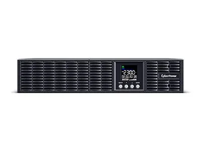 CyberPower Smart App Online S OLS2000ERT2Ua - UPS (stativ-monterbar / ekstern) - AC 230 V - 1800 Watt - 2000 VA - 1-faset - 9 At - RS-232, USB - output-stikforbindelser: 8 - 2U - sort