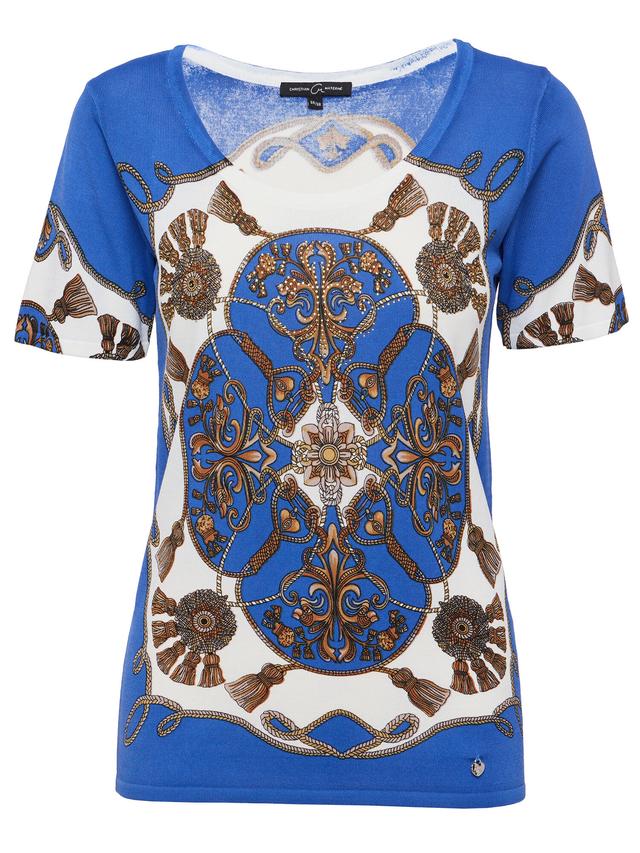 Pulli bedruckt Ornament