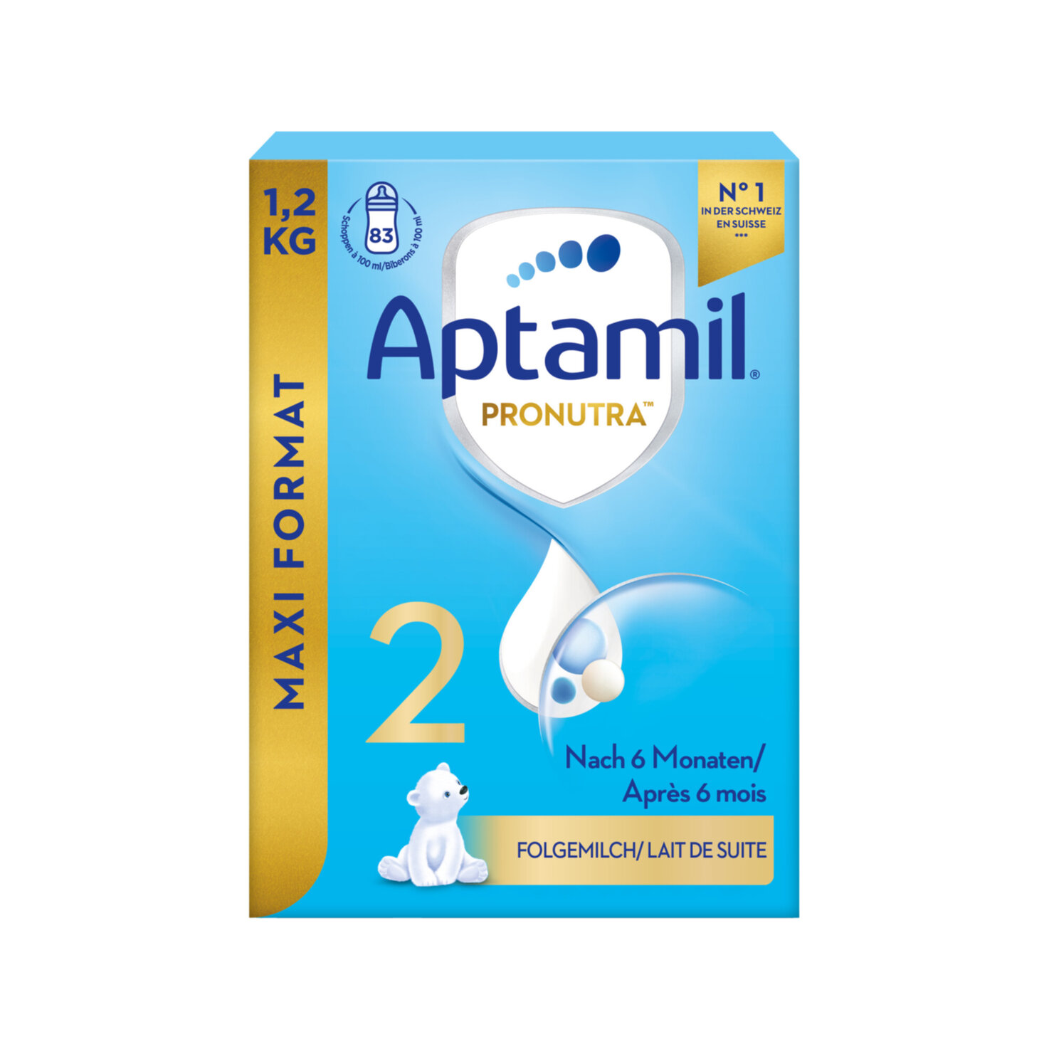Aptamil Pronutra 2 Maxi Format Folgemilch 6+ Monate
