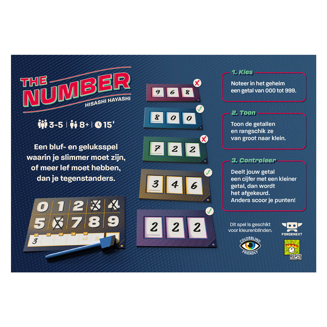 The Number Bordspel
