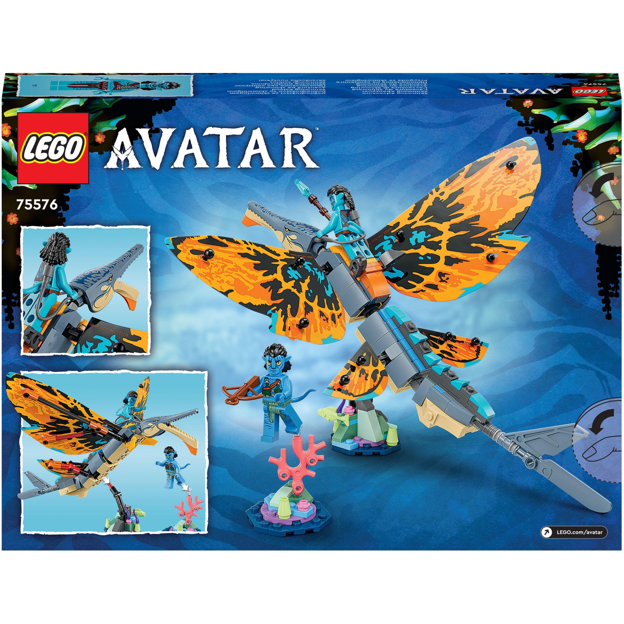 LEGO Konstruktionsspielzeug Avatar Skimwing Abenteuer