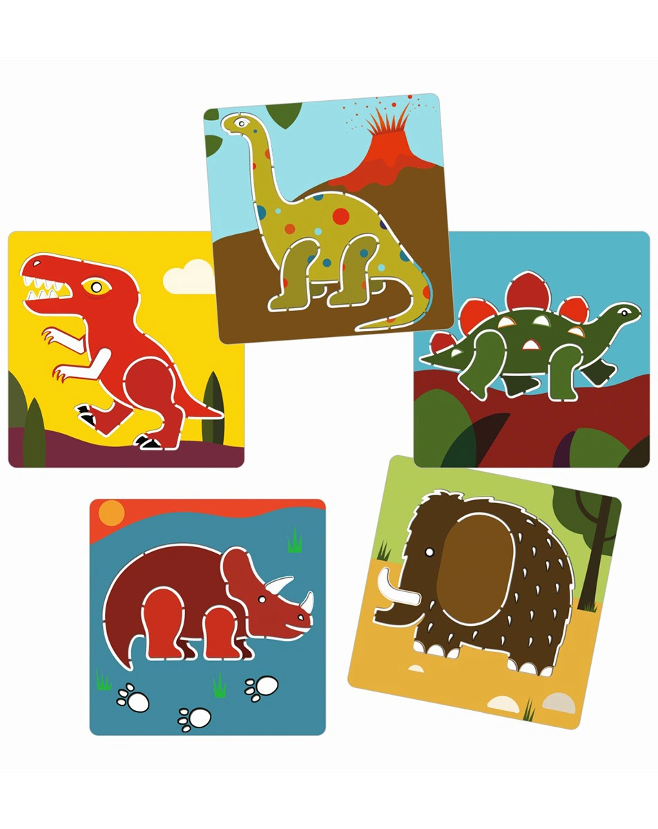 Schablonen DINOSAURIER 5-teilig