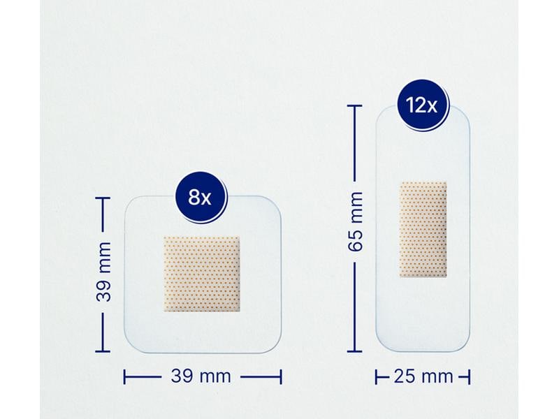 Hansaplast Wundpflaster Aqua Protect 20 Stück 100% Wasserdichtes Pflaster