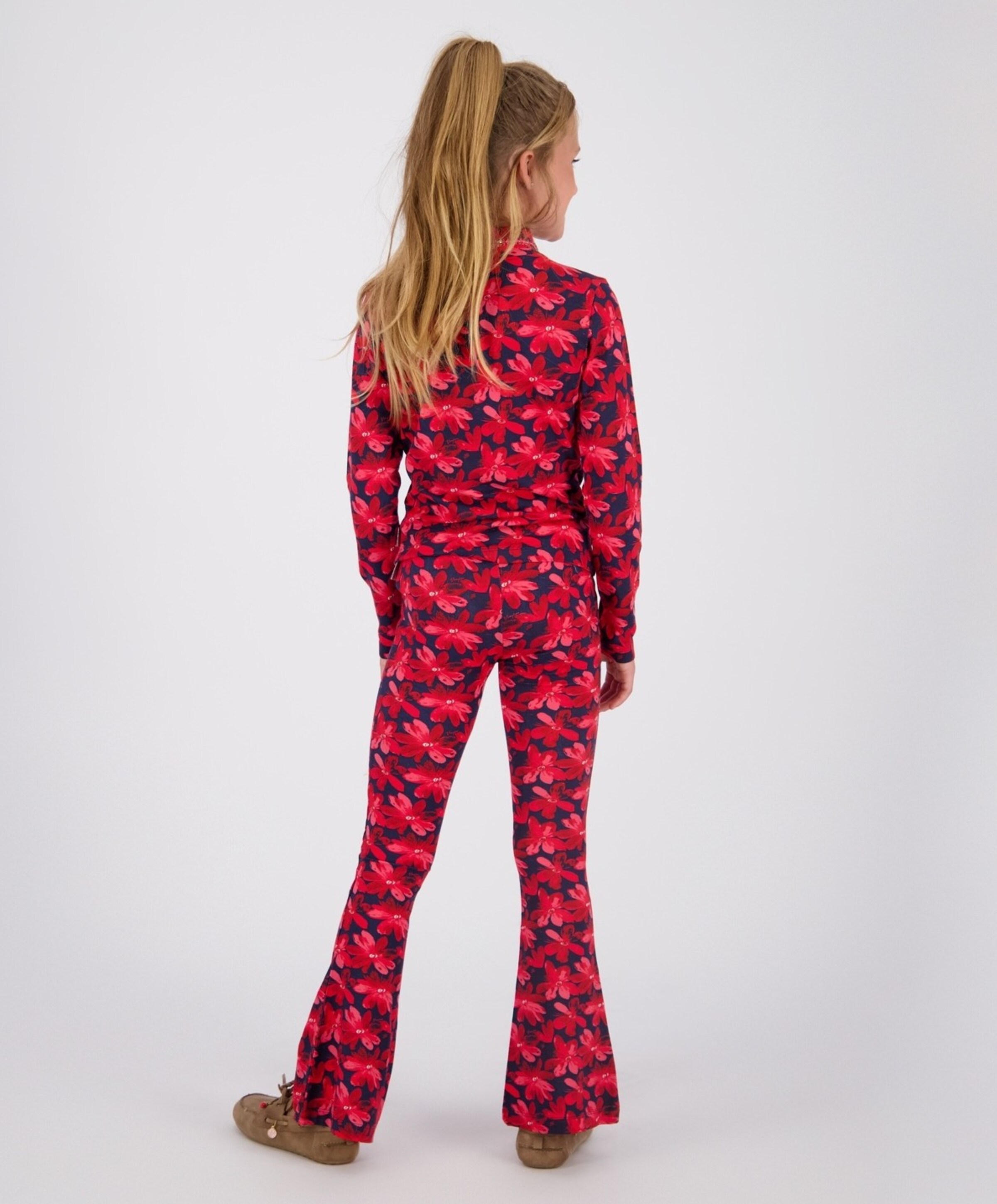 Vingino Sieneke meisjes broek rood