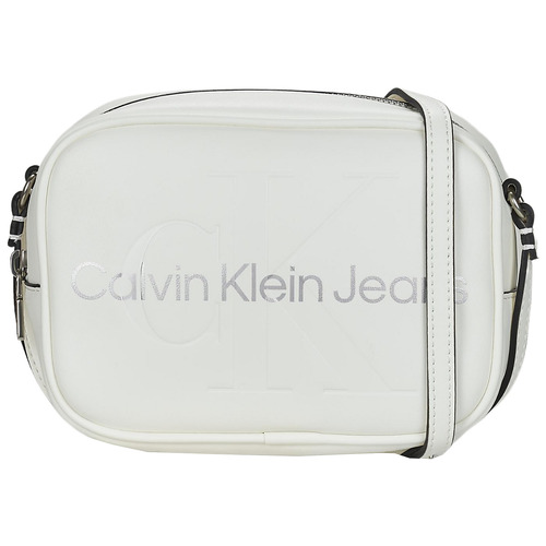 Calvin Klein Jeans - SCULPTED CAMERA BAG18MONO - Blanc