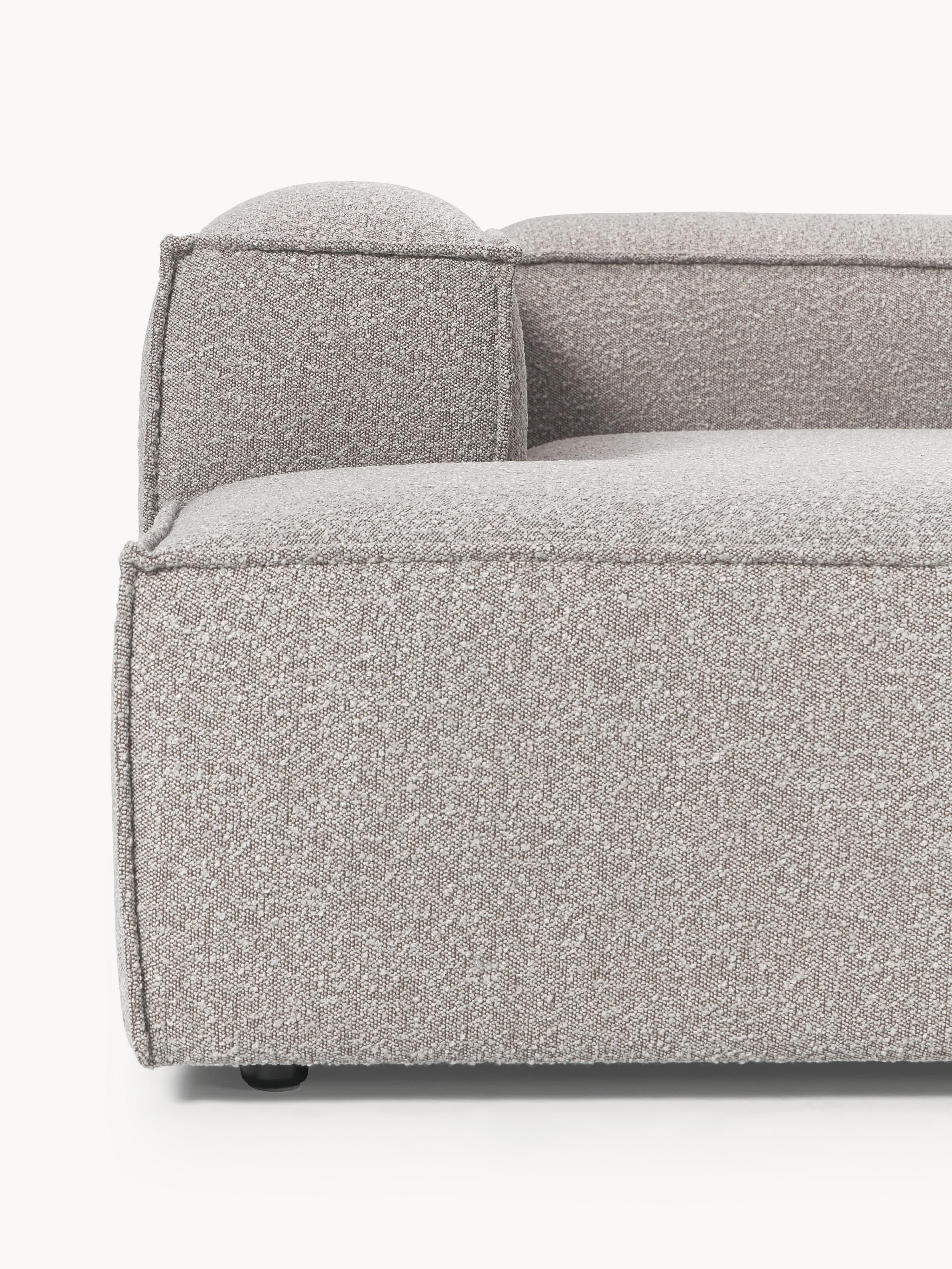 Modulaire U-bank Lennon uit bouclé