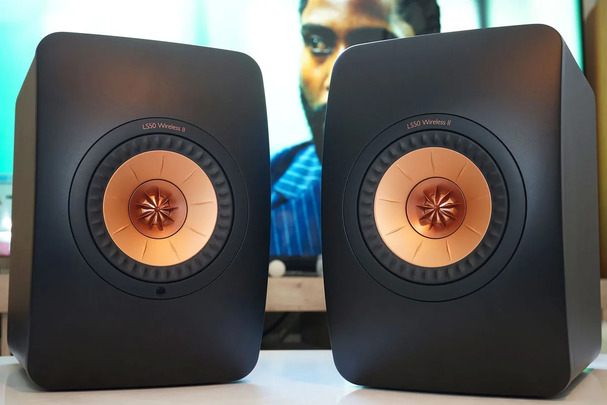 KEF LS50 Wireless 2 Noir mat Enceintes sans fil hi-fi