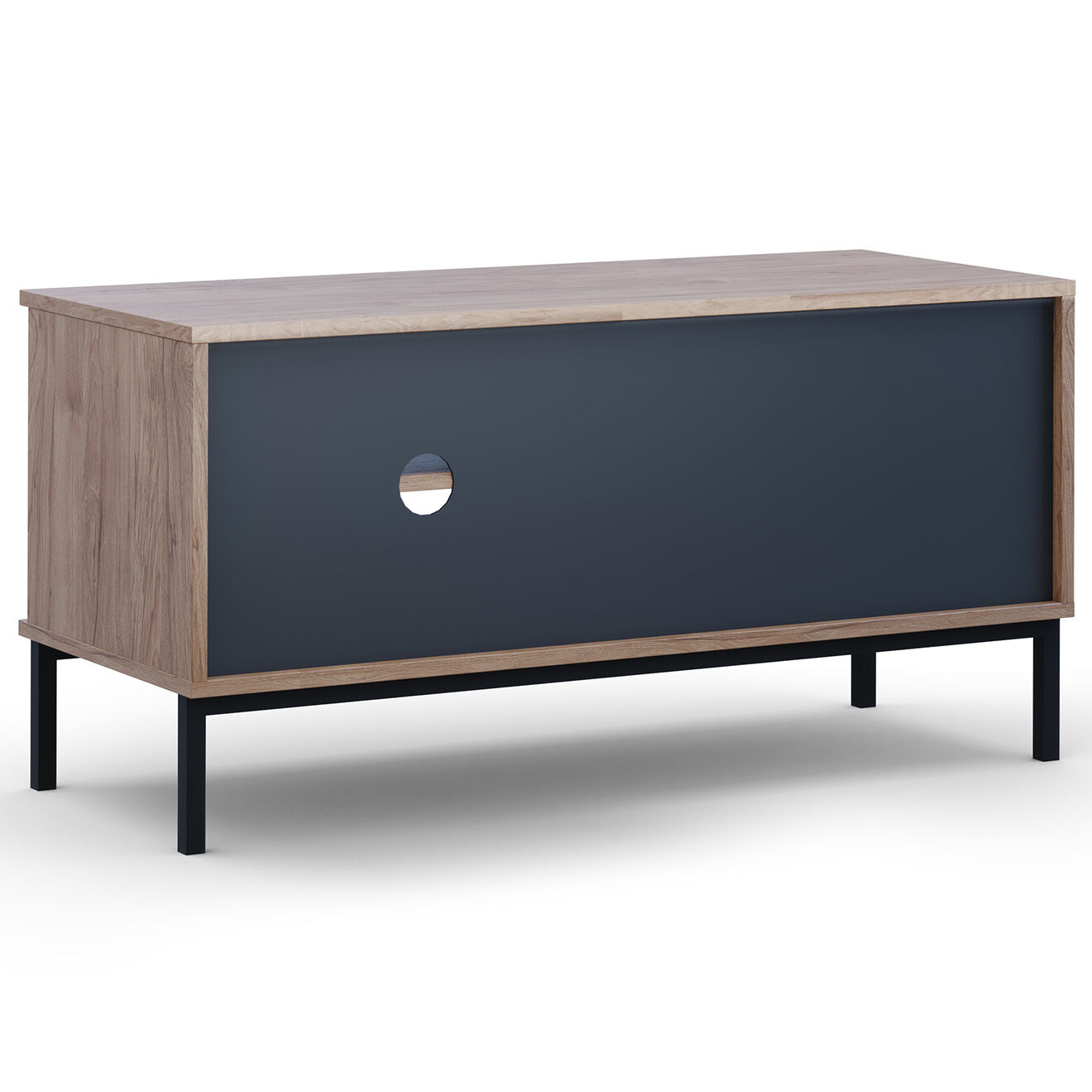 Cosmopolitan Design Meuble TV Query brun - 101x41x50 cm