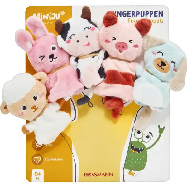 Fingerpuppen Farmtiere