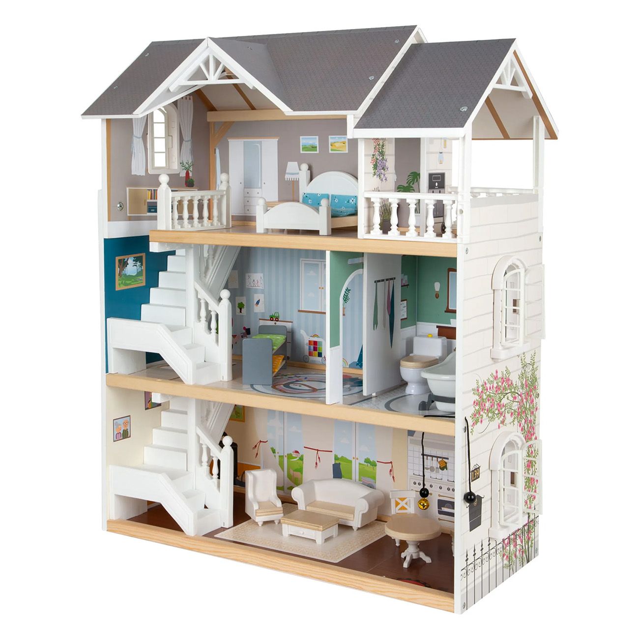 Smallfoot Puppenhaus Stadtvilla
