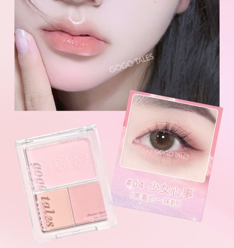 GOGO TALES - Blusher Oogschaduwpalet (4-5)