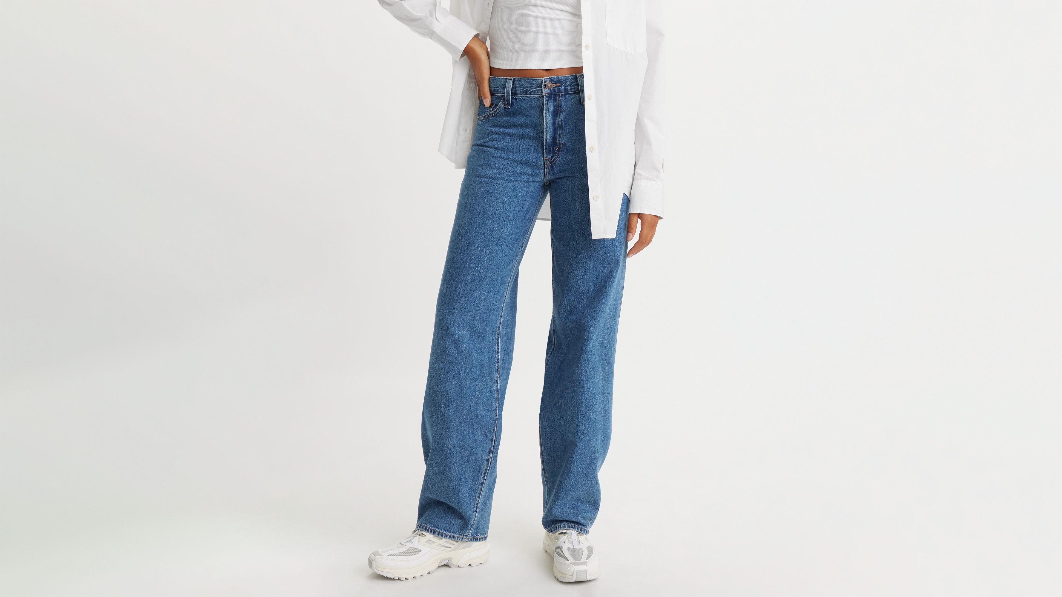 Jean Dad Baggy - Hold My Purse - Bleu