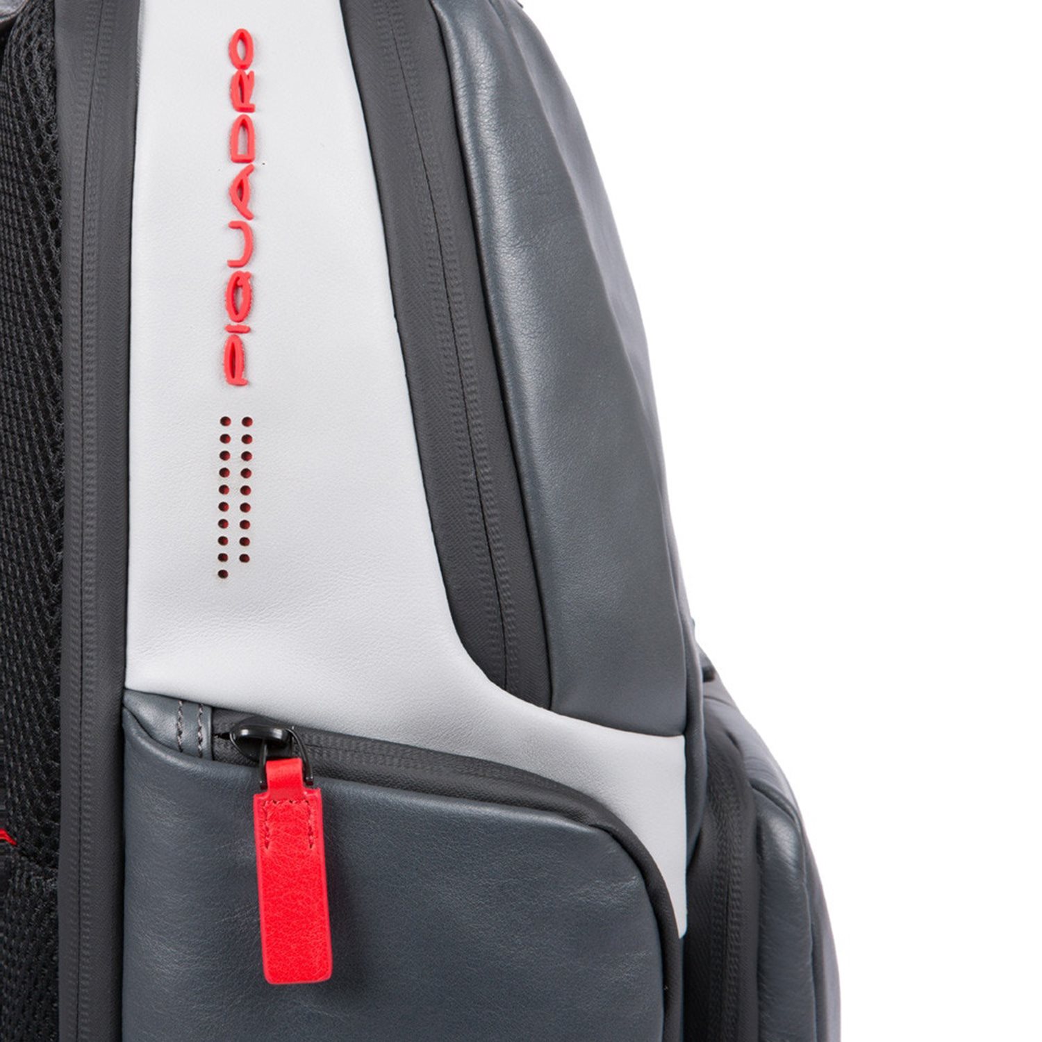 Piquadro Urban Fast-check PC Backpack with iPad Compartment grey-black