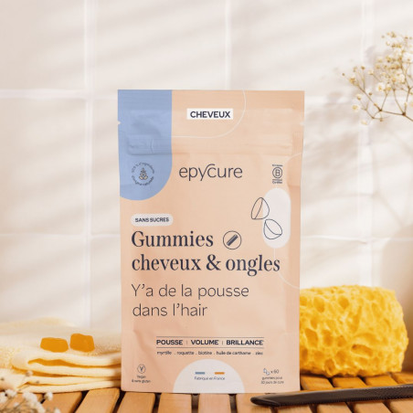 Epycure Laboratoire Gummies cheveux & ongles (3 mois)