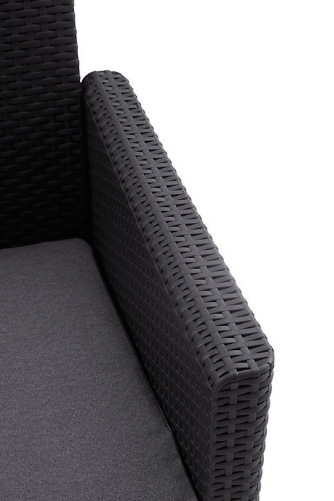 Salon bas de jardin 2 personnes Marie Keter gris anthracite