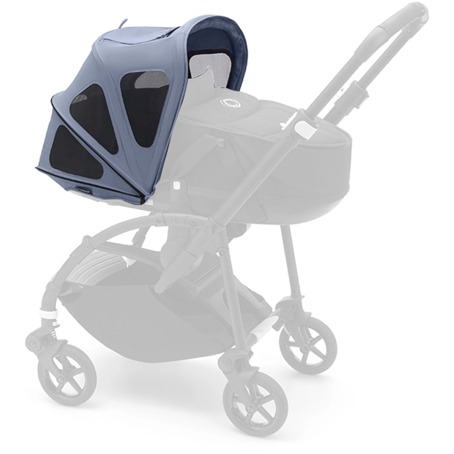 bugaboo Sonnendach mit Lüftungsfenstern Breezy Bee Seaside Blue