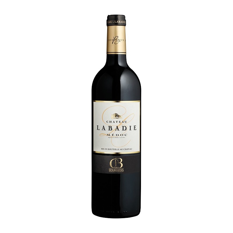 Château LABADIE 2022 - Médoc - Cru Bourgeois - par Carton de 6 bouteilles 75 cl