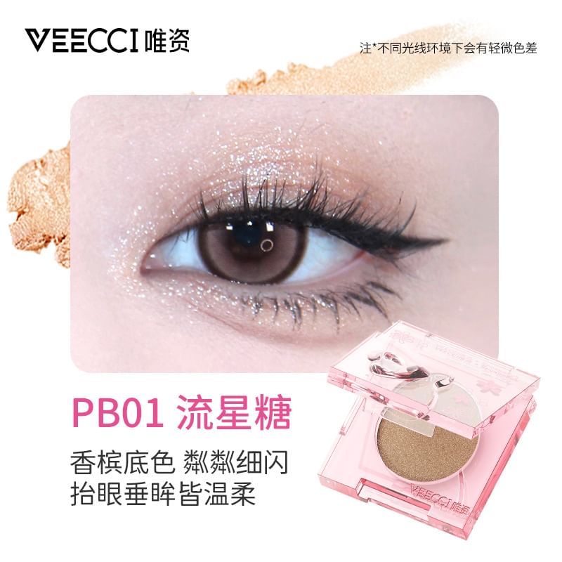 VEECCI - Glitter Mud Eyeshadow Spongebob Limited Edition - 4 kleuren