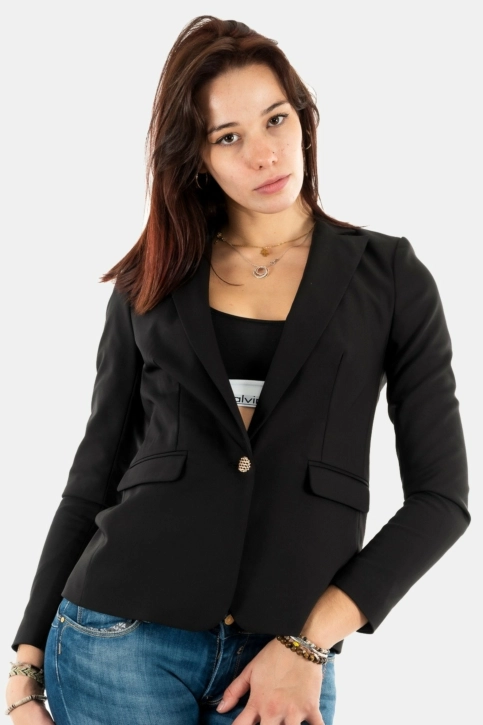 Blousons et vestes morgan 222-vlime.f noir