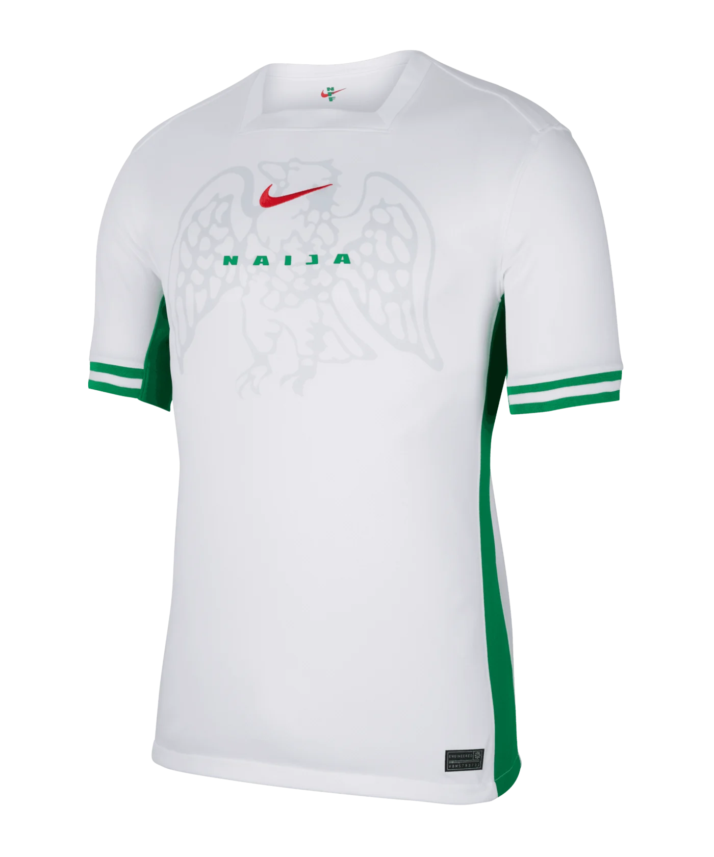 Nike Nigeria Trikot Home 2024 Weiss F100