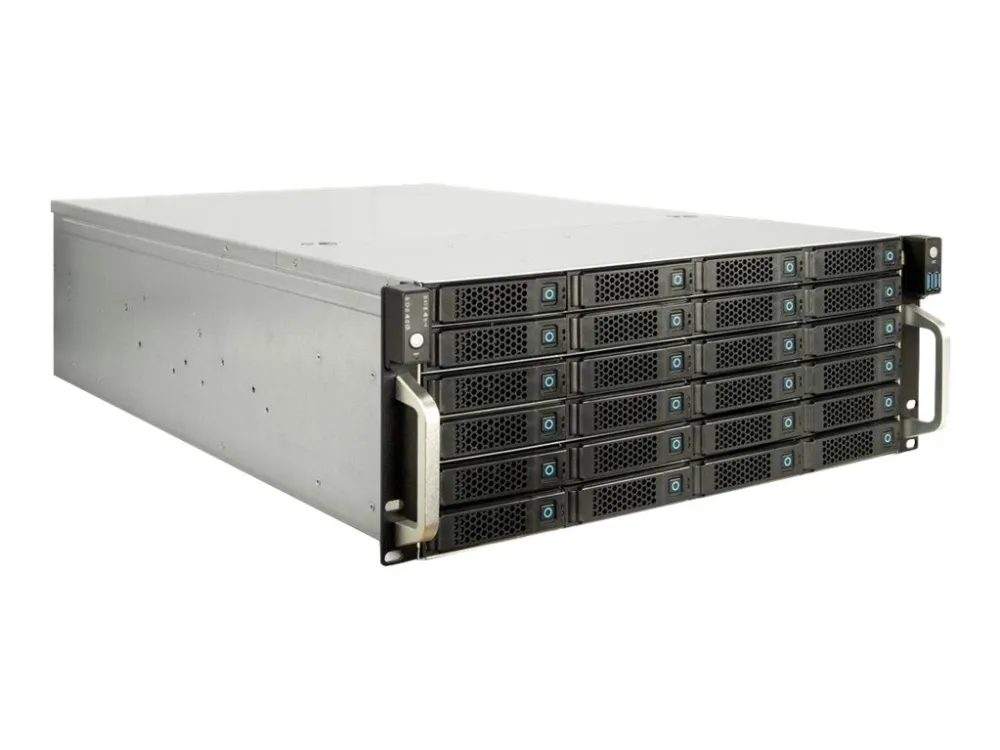 Inter-Tech IPC 4U-4736 - Rack-monterbar - 4U - SSI EEB - ingen strømforsyning (ATX) - USB