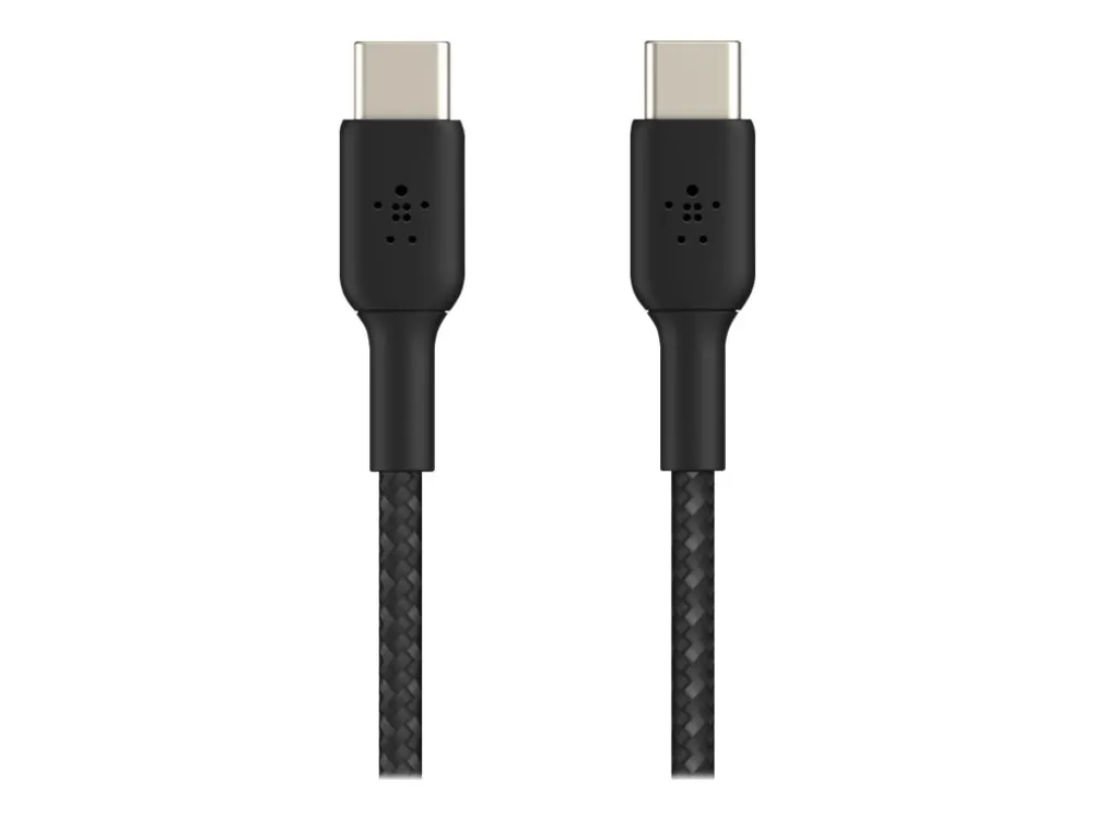 Belkin BoostCharge - USB-kabel - 24 pin USB-C (han) til 24 pin USB-C (han) - 1 m - sort