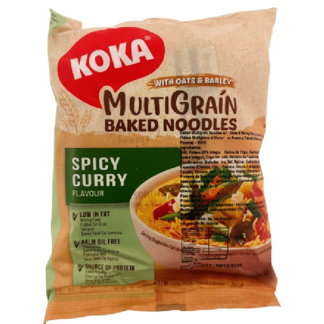 Koka Meergranen Gebakken Noedels Curry 70g