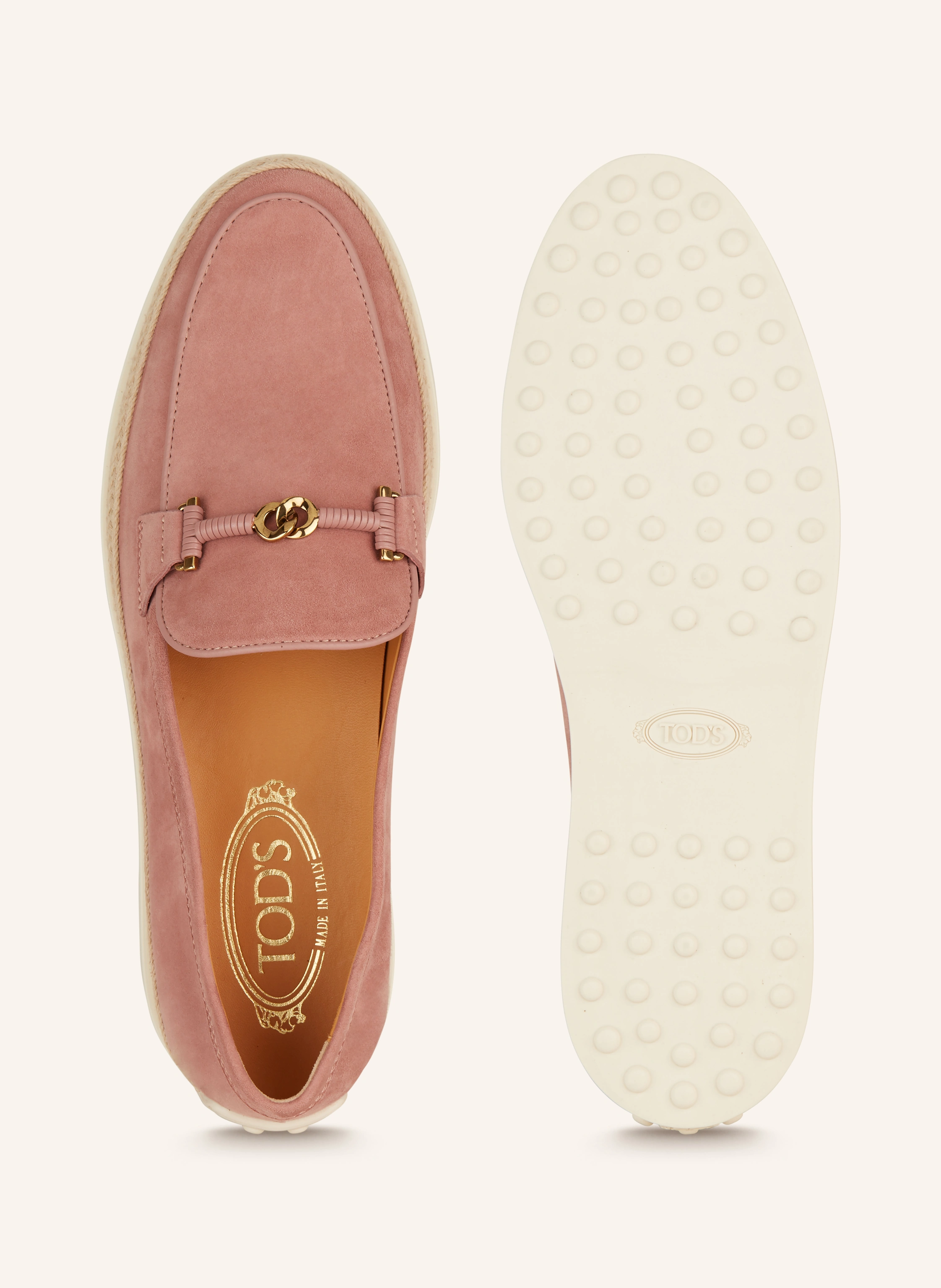 TOD'S Loafer GOMMA RAFIA