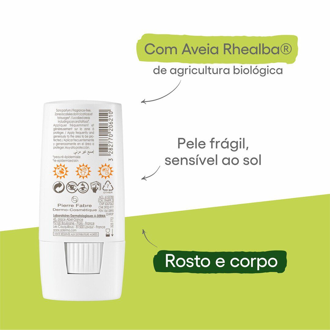 Protect X-Trem SPF 50+ stick solar invisível - 8gr