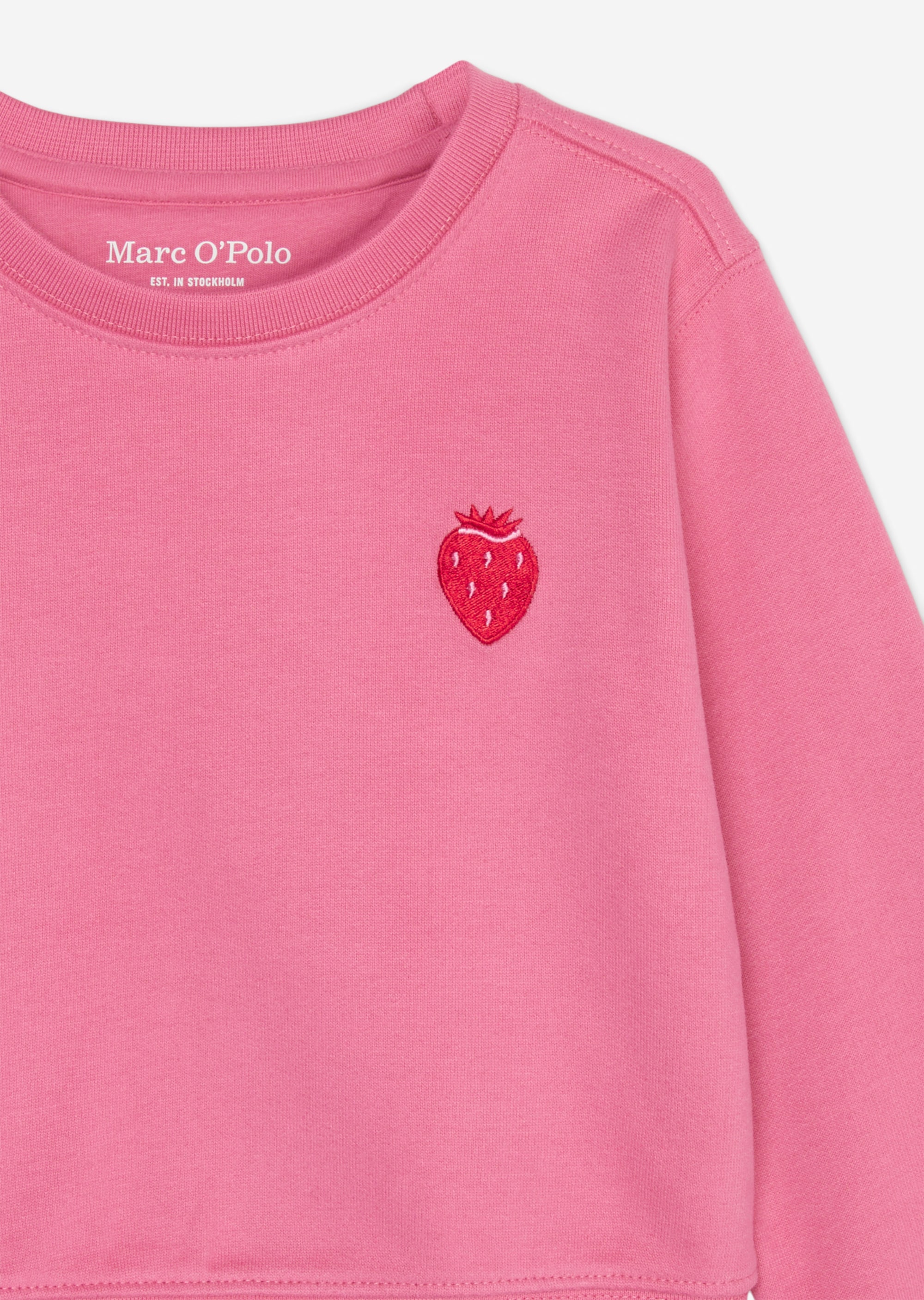 KIDS-GIRLS Sweatshirt mit Logo auf der Rückseite