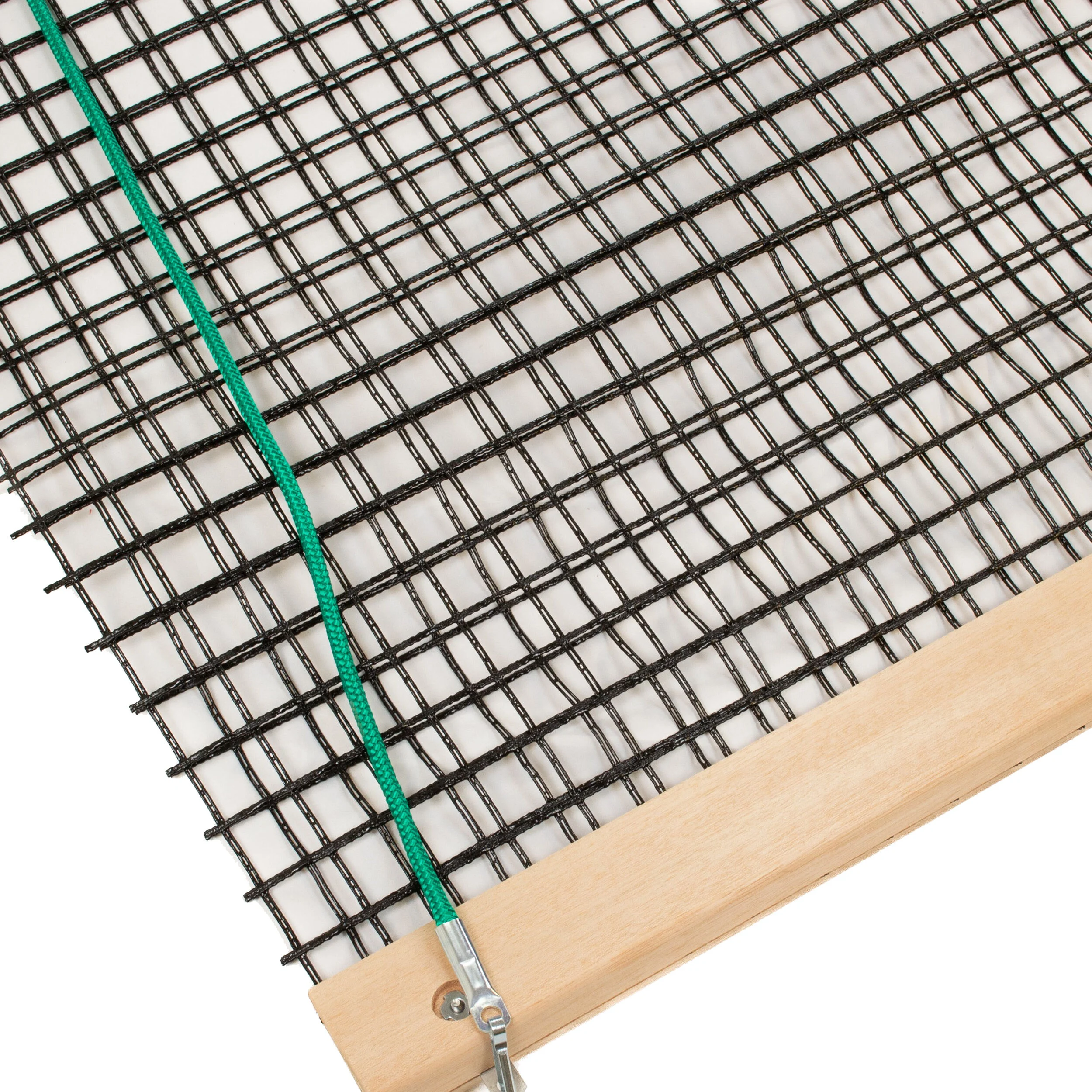 Tegra Tapis De Balayage Avec Baguette En Bois Amovible, Léger