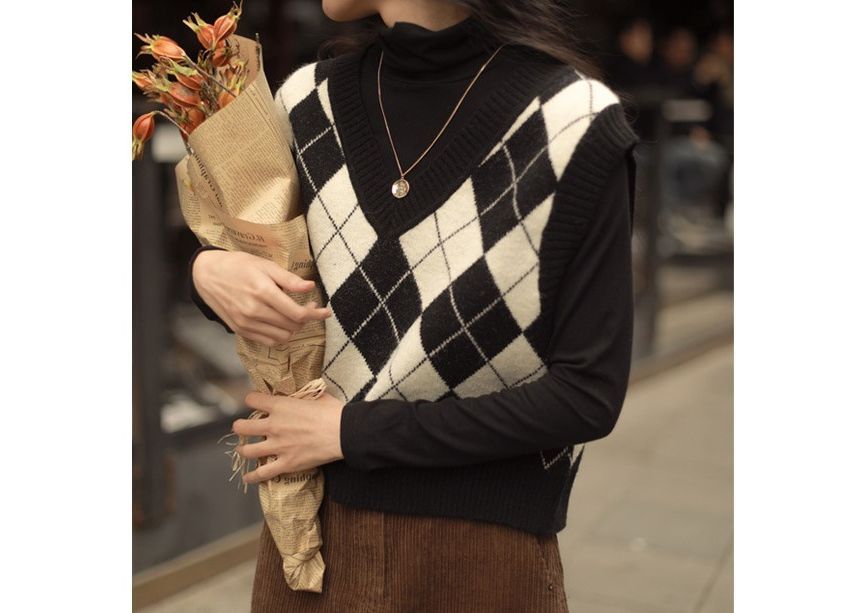Astromeria - Argyle Trui Vest