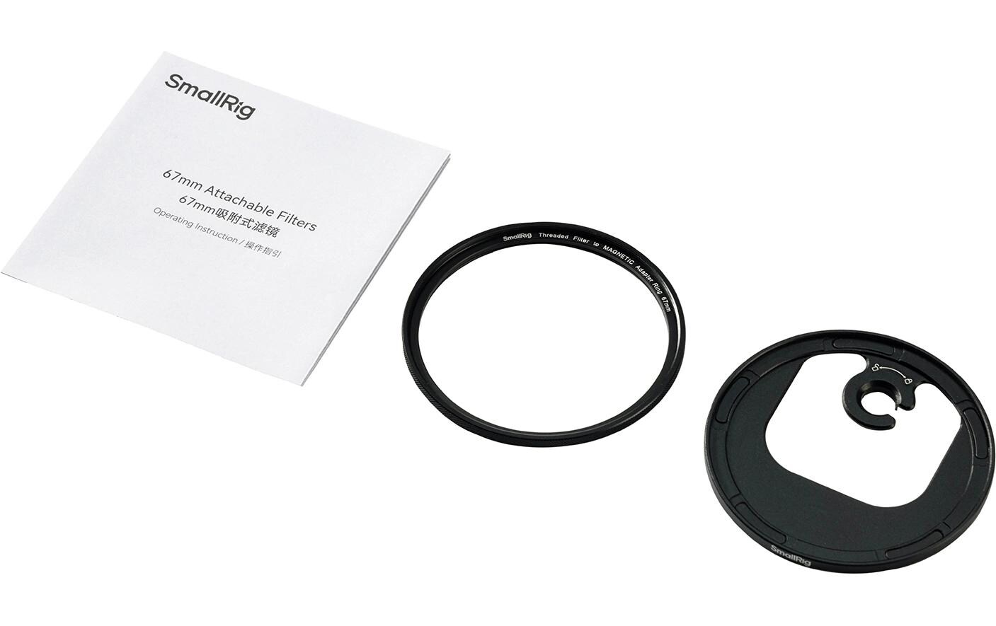 Aufsteckbarer Filteradapter 67mm (M-Mount)Filteradapter kompatibel mit 67-mm-Gewindefiltern