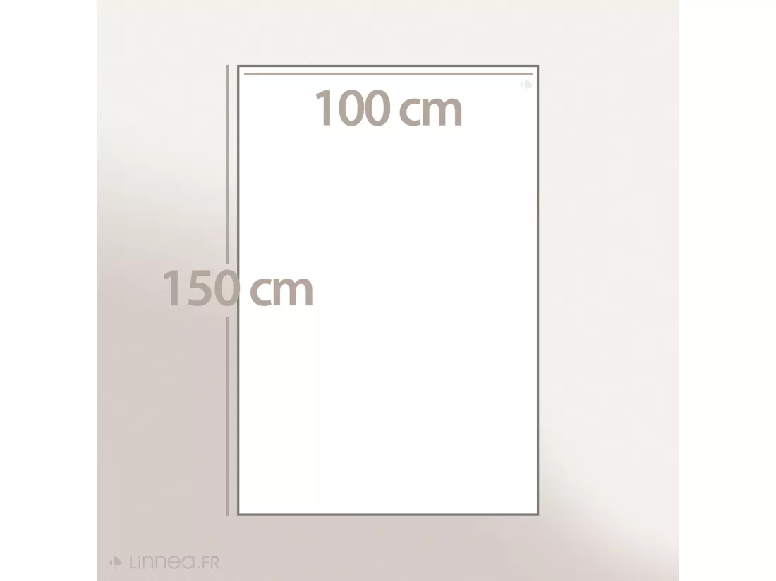 Drap de bain 100x150 cm pur coton collection VISTA blanc jaune