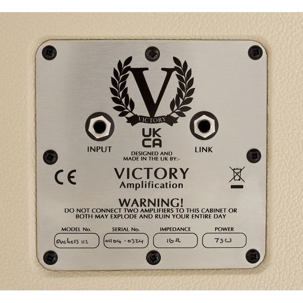 Victory Amplifiers Duchess 112 Cabinet