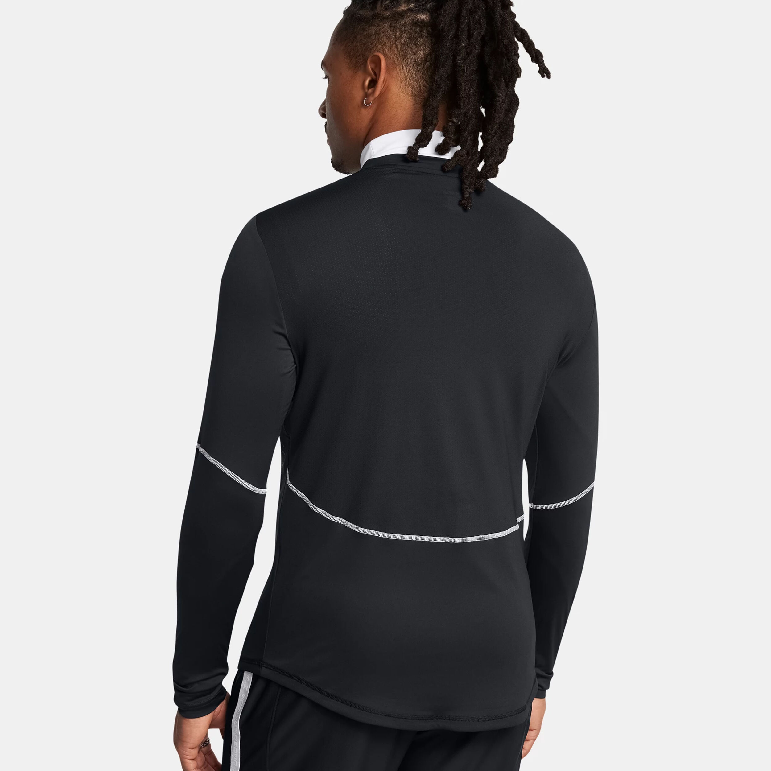 Under Armour Pro Jersey Haut Manches Longues Hommes - Noir