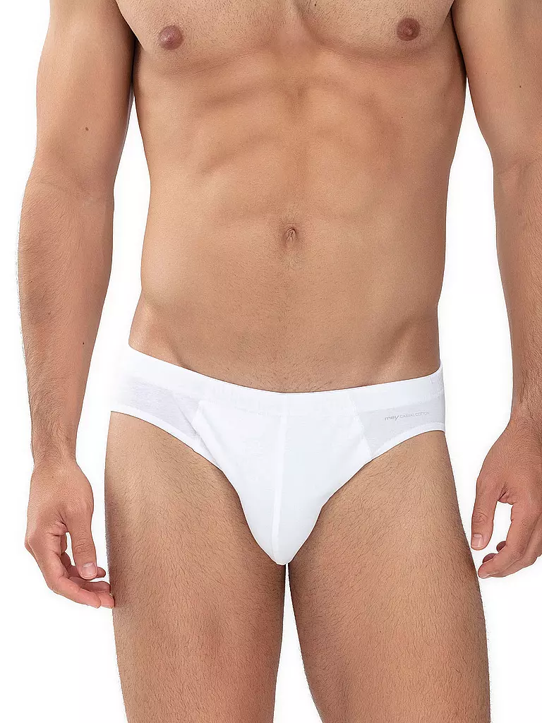 MEY Slip Casual Cotton Weiss weiss