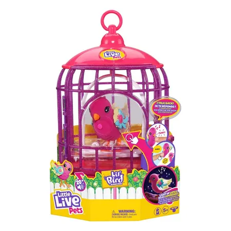 Little Live Pets Little Bird & Vogelkäfig Tiara Twinkles